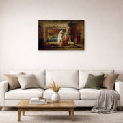 Jean-Leon Gerome - King Candaules - gallery wrap lifestyle living room 2