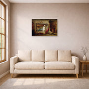 Jean-Leon Gerome - King Candaules - poster print lifestyle living room 1 unframed