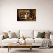 Jean-Leon Gerome - King Candaules - poster print lifestyle living room 2 unframed