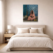Jean-Leon Gerome - Le Barde Noir - gallery wrap lifestyle bedroom