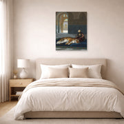 Jean-Leon Gerome - Le Tigre Et Le Gardien - poster print lifestyle bedroom unframed
