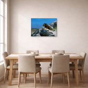 Jean-Leon Gerome - Lion on the Watch - gallery wrap lifestyle dining