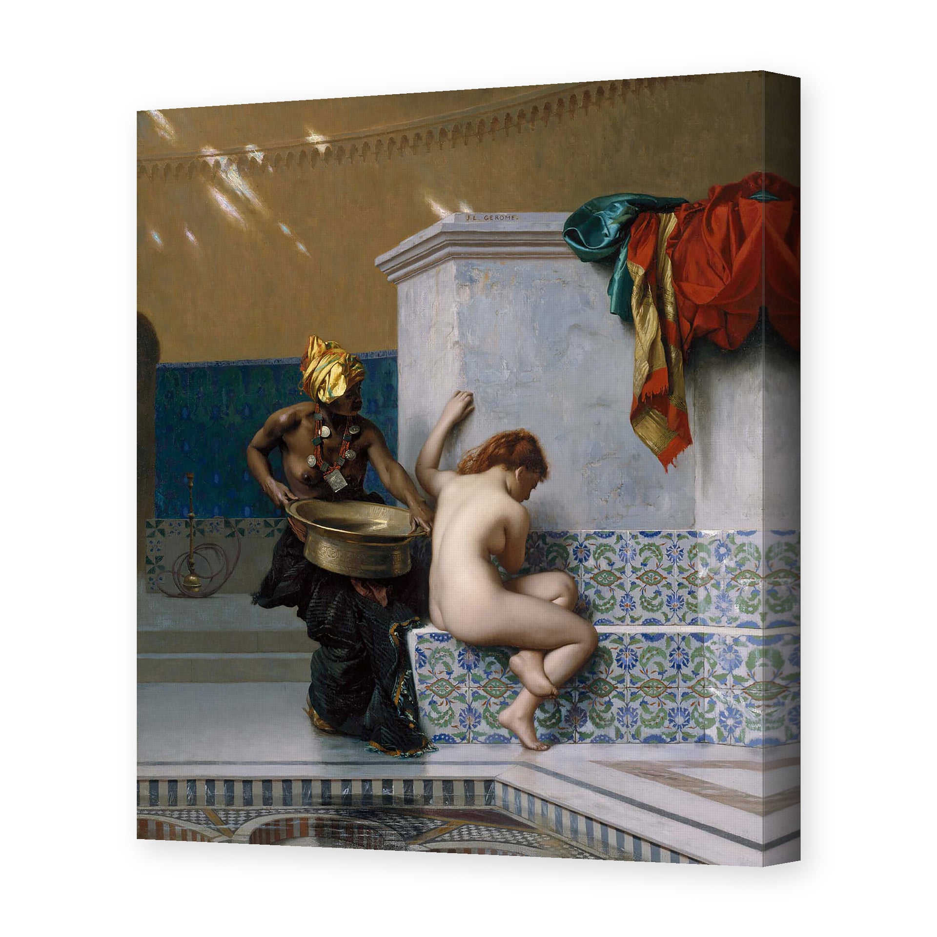 Jean-Leon Gerome - Moorish Bath - gallery wrap hero