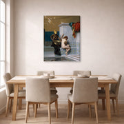 Jean-Leon Gerome - Moorish Bath - gallery wrap lifestyle dining