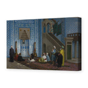 Jean-Leon Gerome - Rustem Pasha Mosque, Istanbul - Jean Leon Gerome Rustem Pasha Mosque Istanbul gallery wrap hero