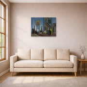 Jean-Leon Gerome - Rustem Pasha Mosque, Istanbul - Jean Leon Gerome Rustem Pasha Mosque Istanbul poster print lifestyle living room 1 unframed