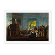 Jean-Leon Gerome - Sermon in the Mosque - canvas print hero