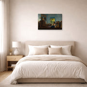 Jean-Leon Gerome - Sermon in the Mosque - gallery wrap lifestyle bedroom