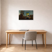 Jean-Leon Gerome - Sermon in the Mosque - gallery wrap lifestyle office