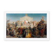 Jean-Leon Gerome - The Age of Augustus and the Birth of Jesus Christ - canvas print hero