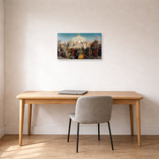 Jean-Leon Gerome - The Age of Augustus and the Birth of Jesus Christ - gallery wrap lifestyle office