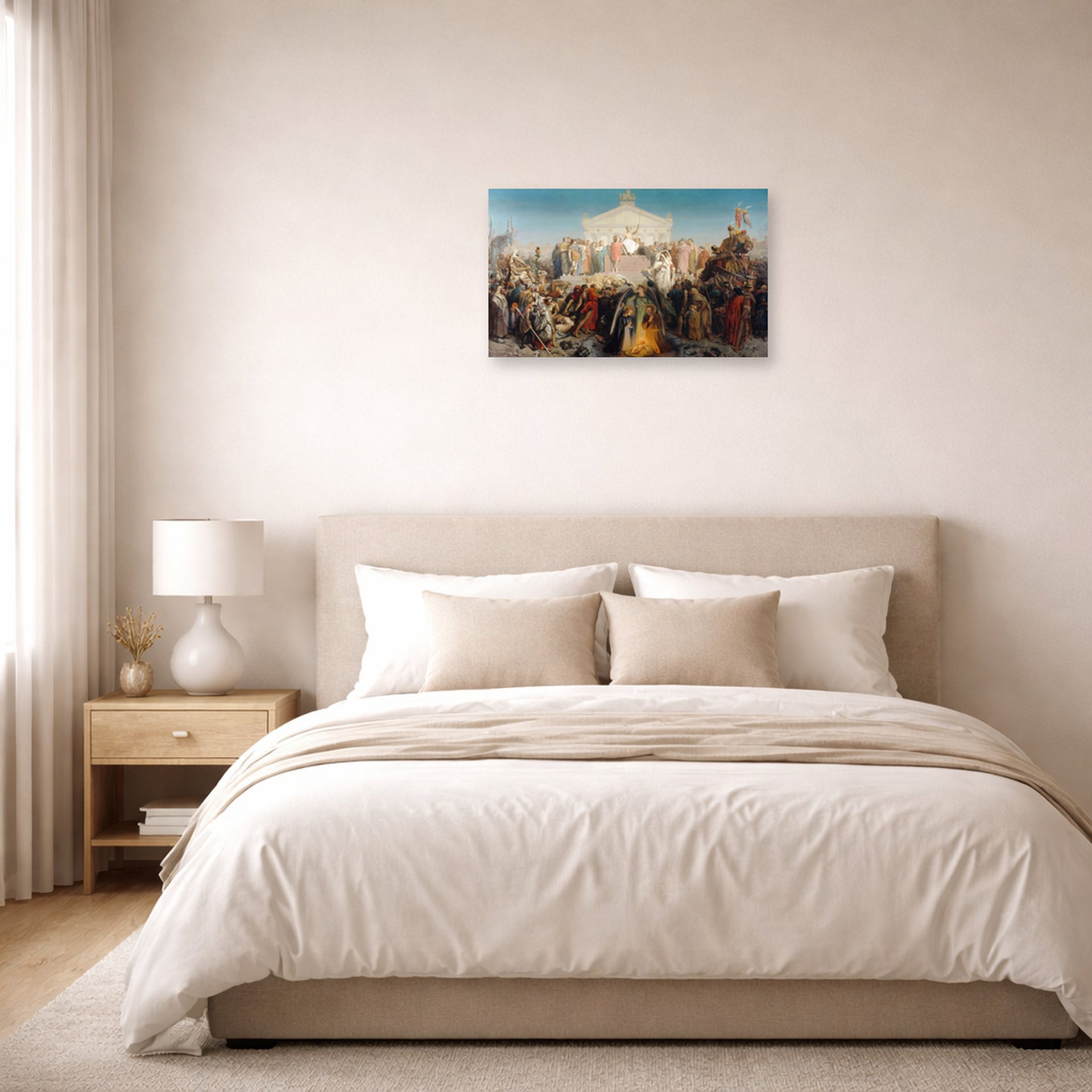 Jean-Leon Gerome - The Age of Augustus and the Birth of Jesus Christ - poster print lifestyle bedroom unframed