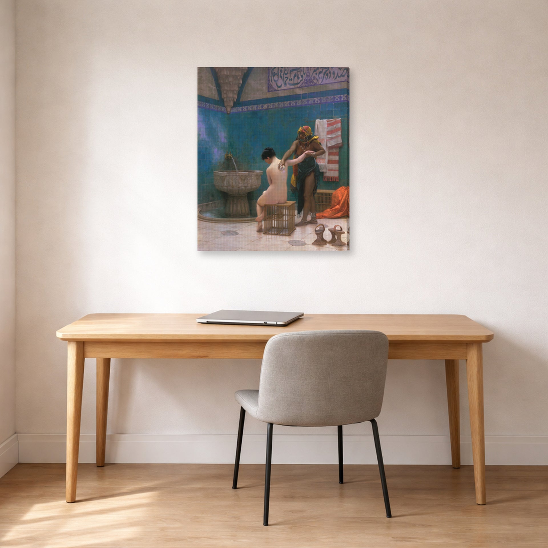 Jean-Leon Gerome - The Bath - gallery wrap lifestyle office