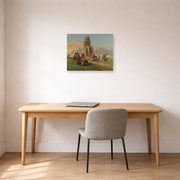 Jean-Leon Gerome - The Colossus of Memnon - poster print lifestyle office unframed