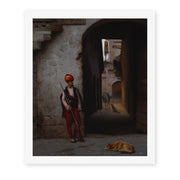 Jean-Leon Gerome - The Guard - canvas print hero