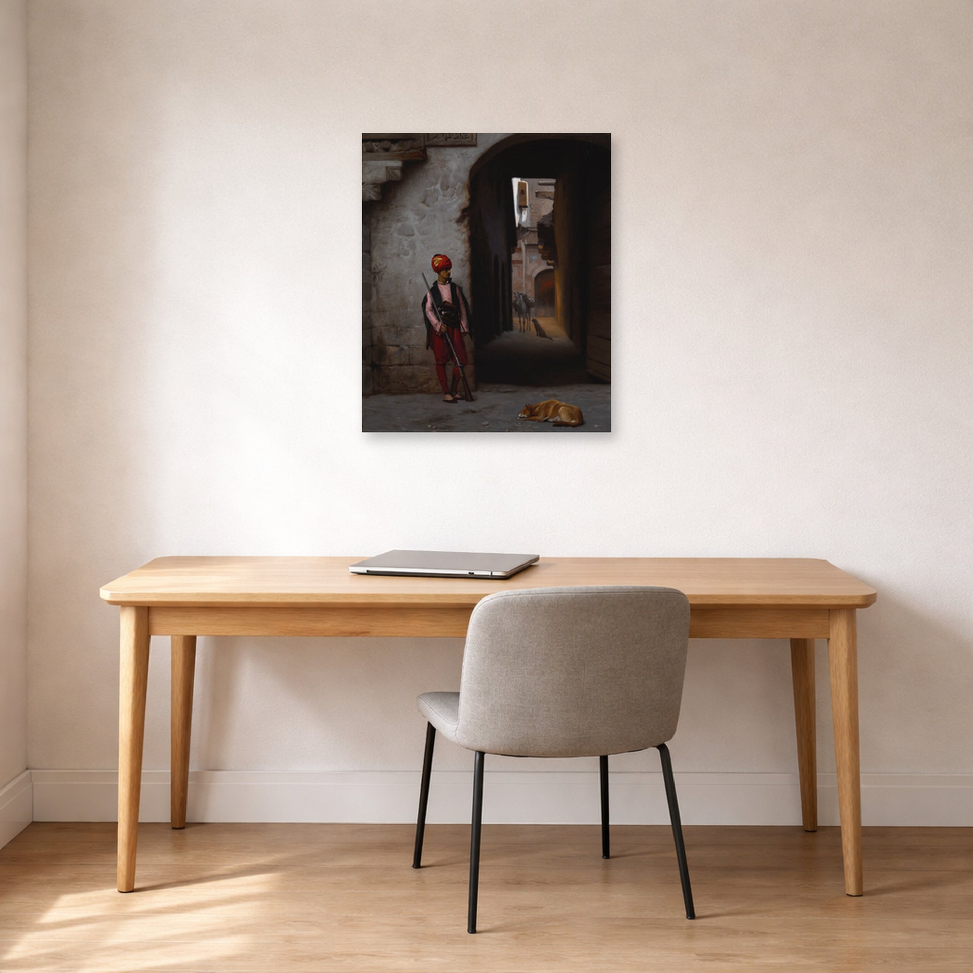 Jean-Leon Gerome - The Guard - poster print lifestyle office unframed