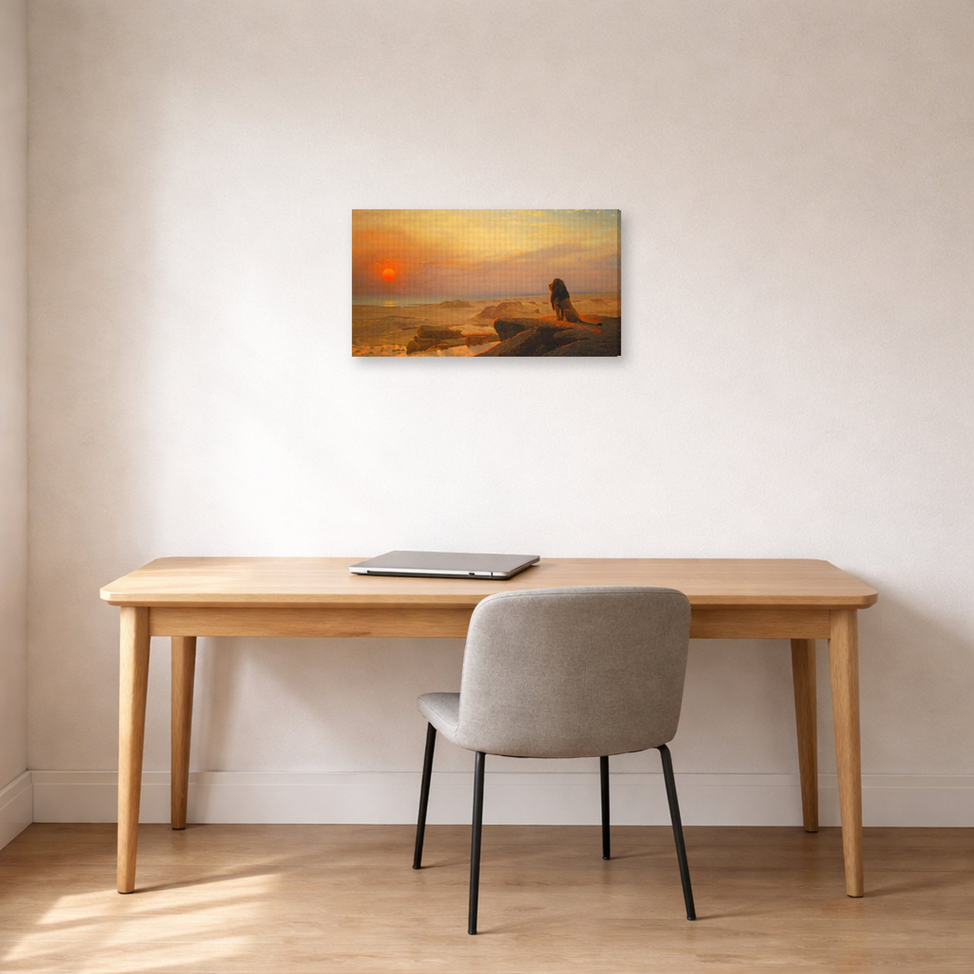 Jean-Leon Gerome - The Two Majesties - gallery wrap lifestyle office