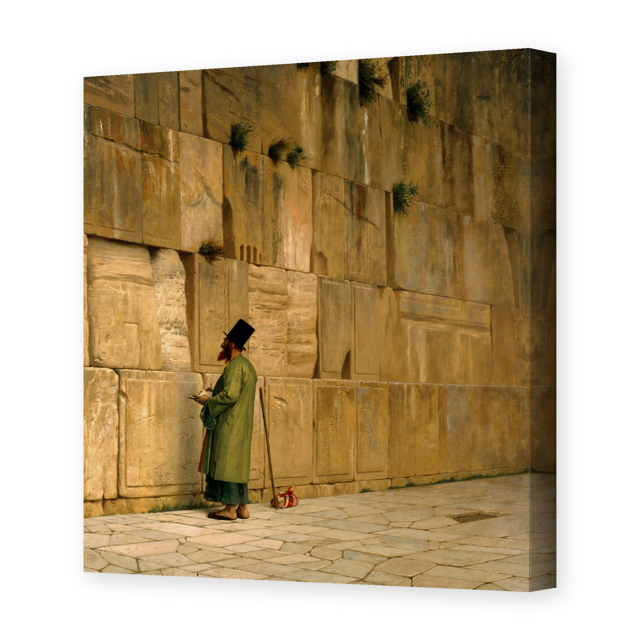Jean-Leon Gerome - The Wailing Wall - gallery wrap hero