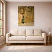 Jean-Leon Gerome - The Wailing Wall - gallery wrap lifestyle living room 1