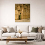 Jean-Leon Gerome - The Wailing Wall - gallery wrap lifestyle living room 2
