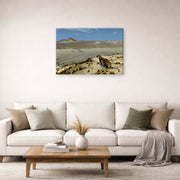 Jean-Leon Gerome - Tiger on the Watch - gallery wrap lifestyle living room 2