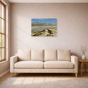 Jean-Leon Gerome - Tiger on the Watch - poster print lifestyle living room 1 unframed