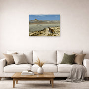 Jean-Leon Gerome - Tiger on the Watch - poster print lifestyle living room 2 unframed
