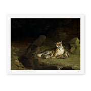 Jean-Leon Gerome - Tigress and Her Cubs - canvas print hero
