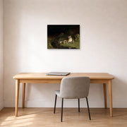 Jean-Leon Gerome - Tigress and Her Cubs - poster print lifestyle office unframed