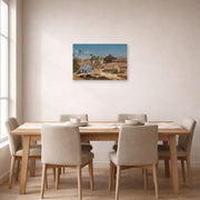 Jean-Leon Gerome - View of Medinet El Fayoum - poster print lifestyle dining unframed
