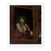 Jean-Leon Gerome - Woman at a Balcony - canvas print hero
