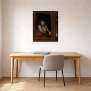Jean-Leon Gerome - Woman at a Balcony - gallery wrap lifestyle office