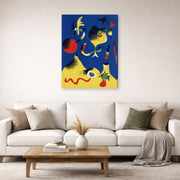 Joan Miro - Air - gallery wrap lifestyle living room 2