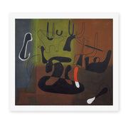 Joan Miró's 'Barcelona' painting reproduced as a rolled canvas print