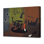 Joan Miró's 'Barcelona' painting reproduced as a gallery-wrapped canvas print
