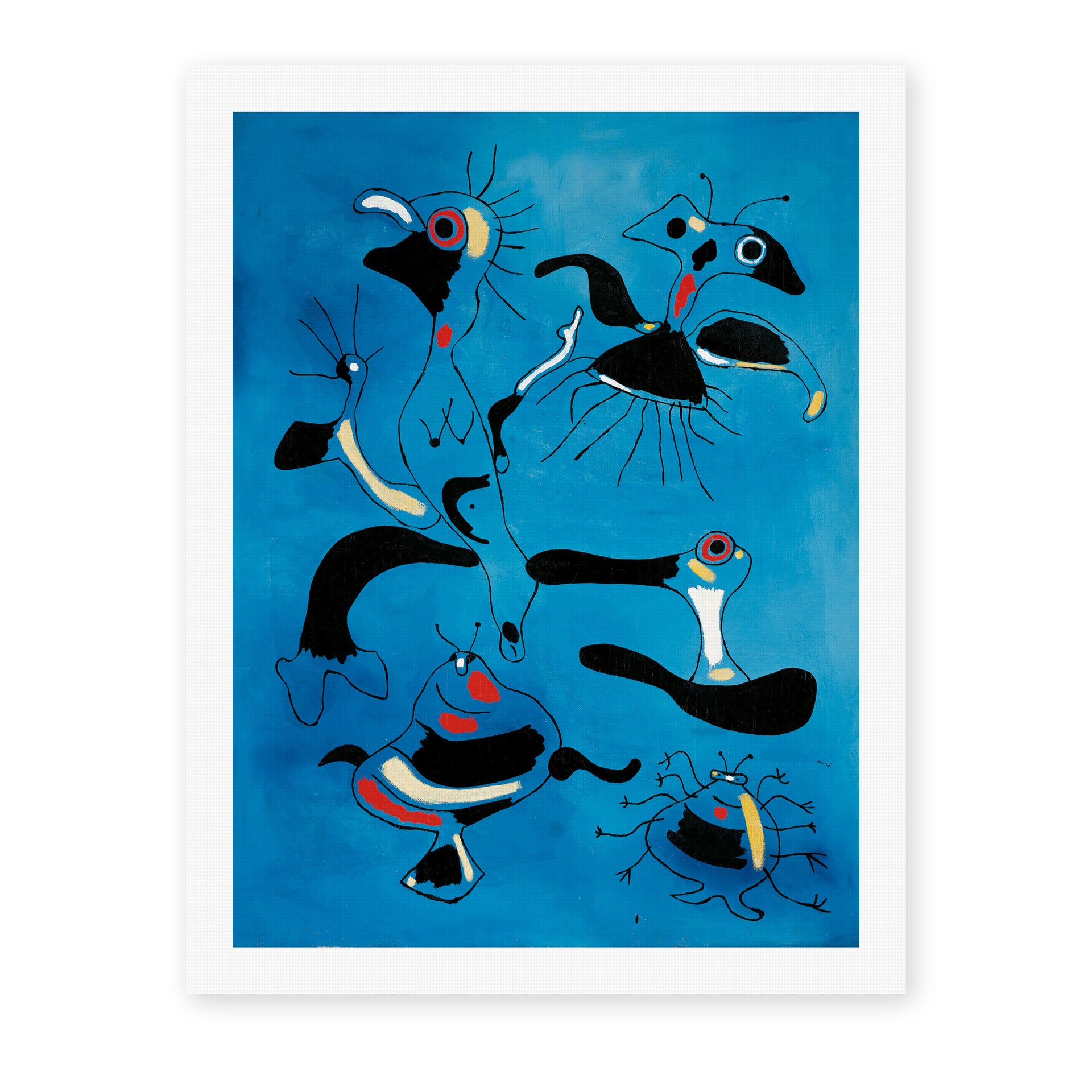 Joan Miro - Birds and Insects - canvas print hero