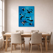 Joan Miro - Birds and Insects - gallery wrap lifestyle dining
