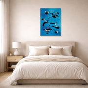 Joan Miro - Birds and Insects - poster print lifestyle bedroom unframed