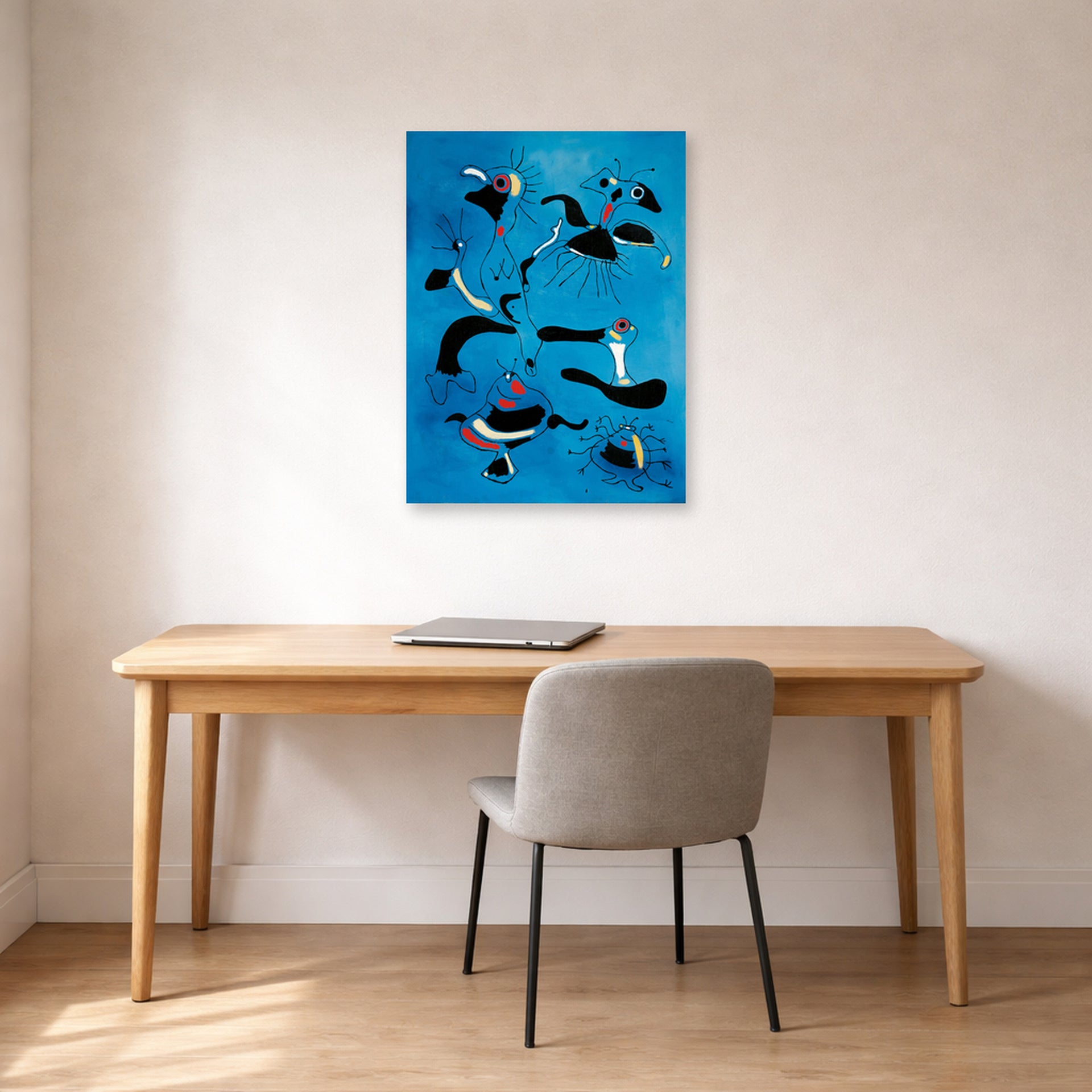Joan Miro - Birds and Insects - poster print lifestyle office unframed