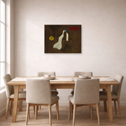 Joan Miro - Bonheur D'aimer Ma Brune - gallery wrap lifestyle dining