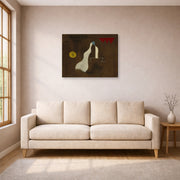 Joan Miro - Bonheur D'aimer Ma Brune - gallery wrap lifestyle living room 1