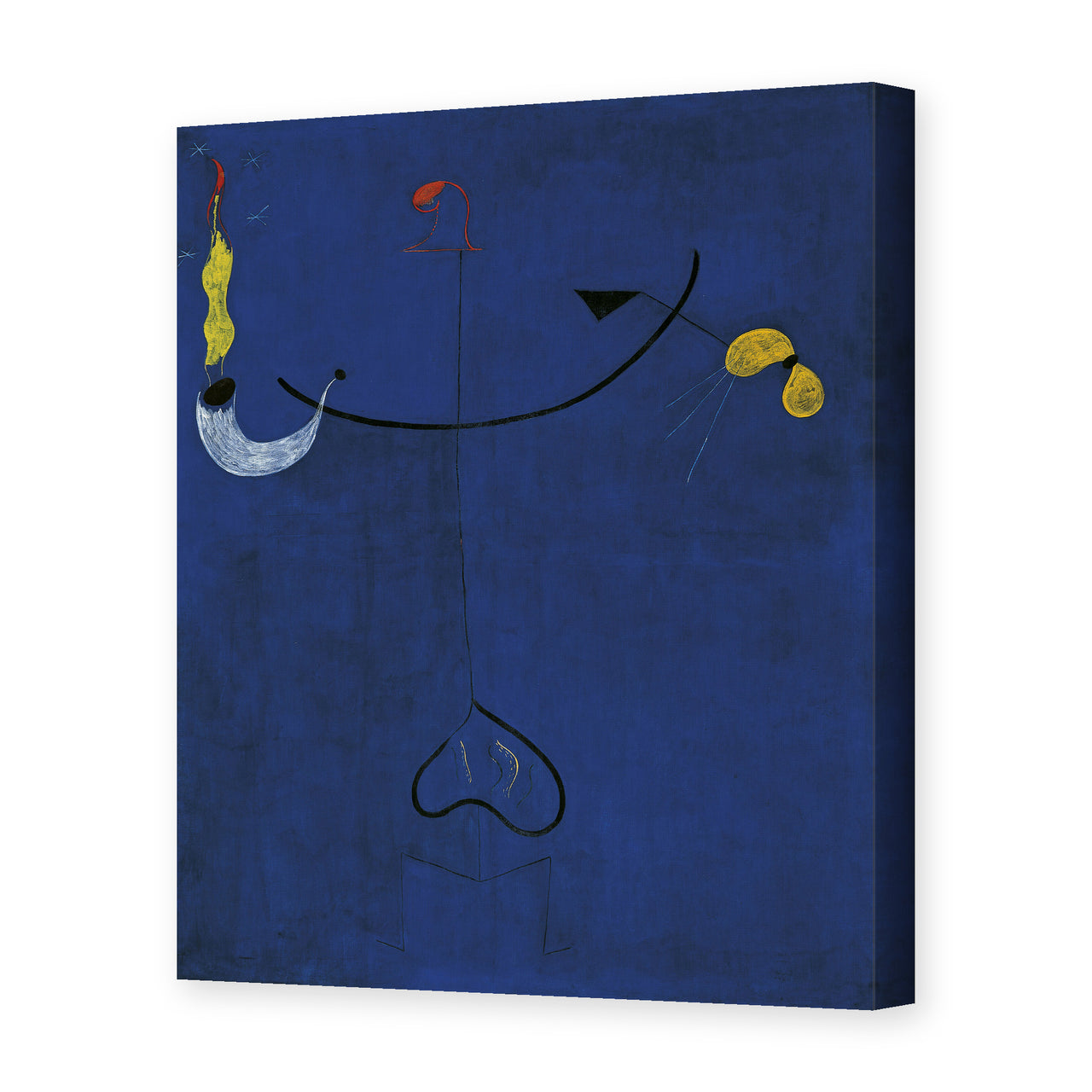 Joan Miro - Catalan Peasant with a Guitar - gallery wrap hero