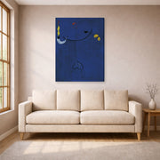 Joan Miro - Catalan Peasant with a Guitar - gallery wrap lifestyle living room 1