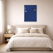 Joan Miro - Catalan Peasant with a Guitar - poster print lifestyle bedroom unframed