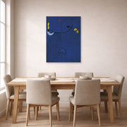 Joan Miro - Catalan Peasant with a Guitar - poster print lifestyle dining unframed