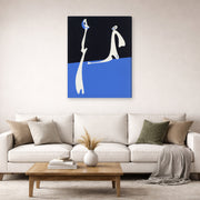 Joan Miro - Composition - gallery wrap lifestyle living room 2