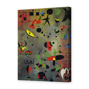 Joan Miró's 'Constellation Awakening at Dawn' painting reproduced as a gallery-wrapped canvas print