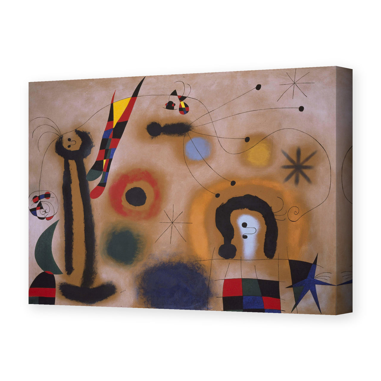 Joan Miro - Dragonfly with Red Wings - gallery wrap hero