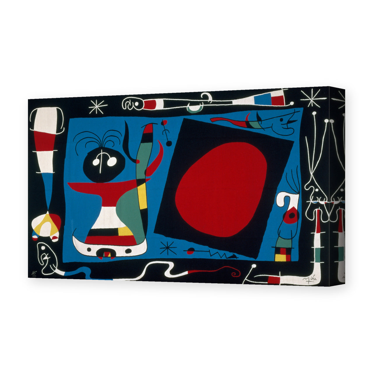 Joan Miro - Femme Au Miroir - gallery wrap hero