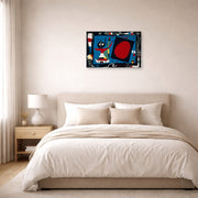 Joan Miro - Femme Au Miroir - gallery wrap lifestyle bedroom